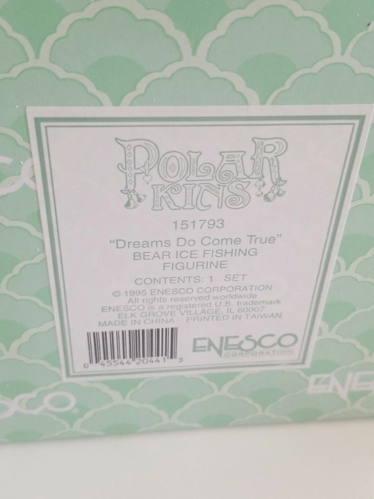 Enesco Polar Kins Resin Figurine Dreams Do Come True 151793 image 3