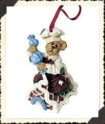Boyds Bear Resin Simon  Icing Touches 25746 image 0