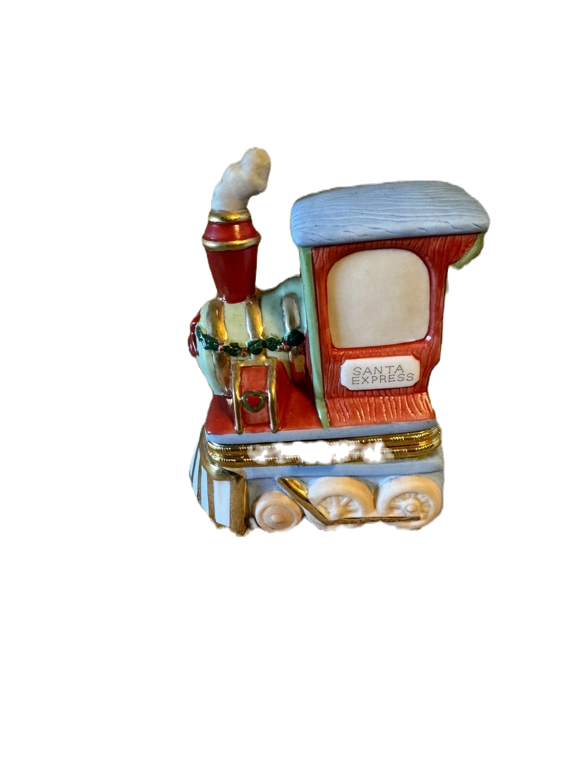 Cherished Teddies 1998 Santa Express Trinket Box image 3