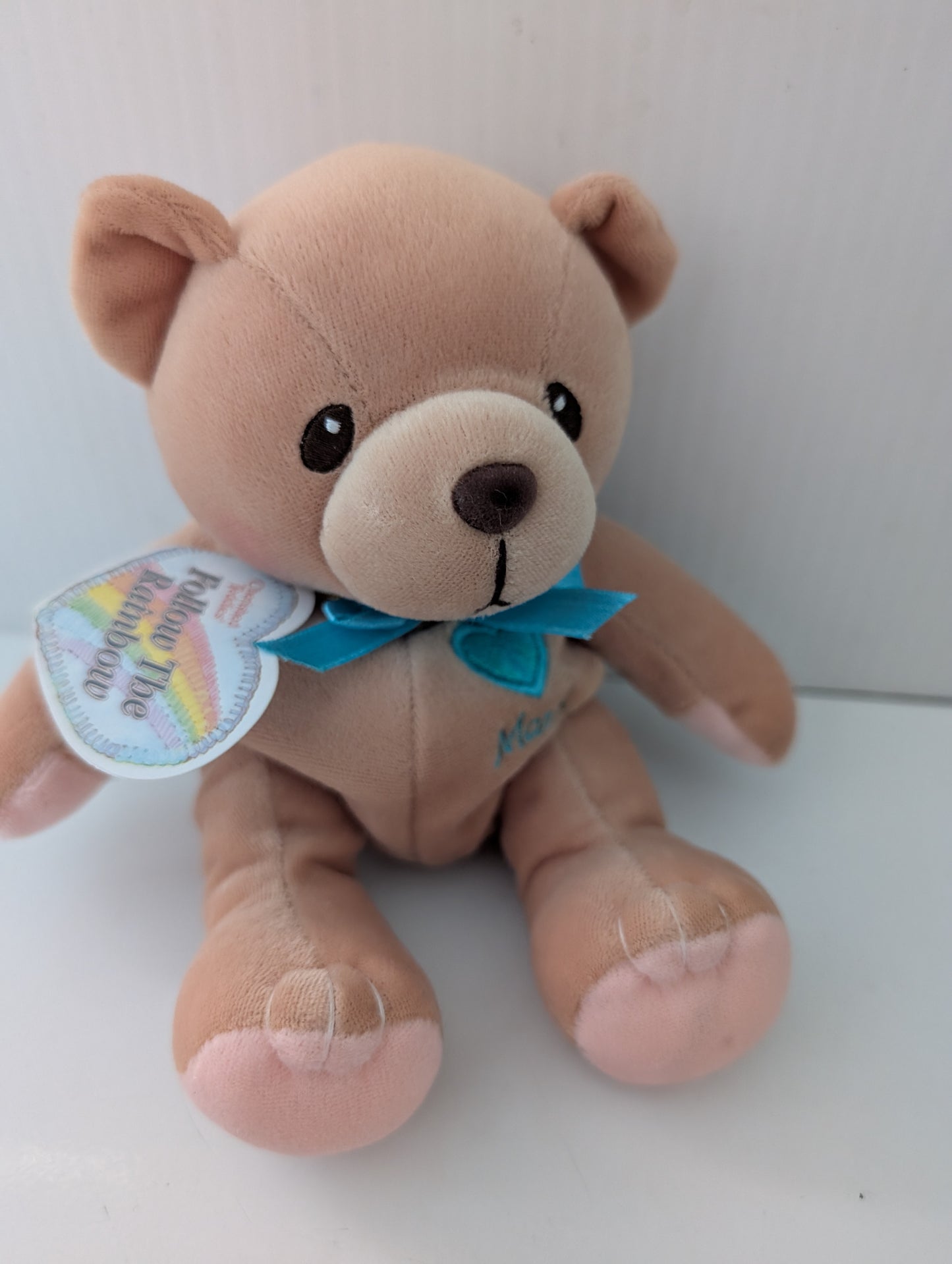 Cherished Teddies Bear of the Month March 556203 Teal image 0