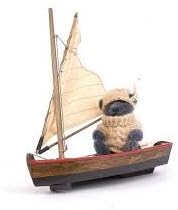 Steiff Boatswain Bear and Boat #665127 image 3