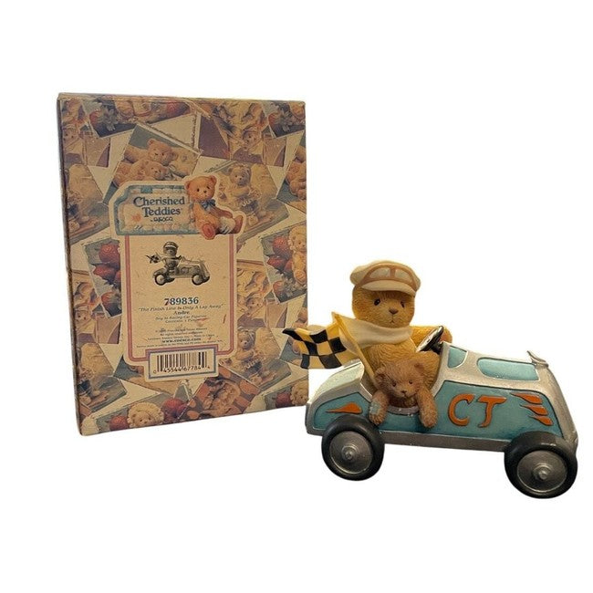 Cherished Teddies ANDRE The Finish Line Is Only A Lap Away Race Car 789836 image 9