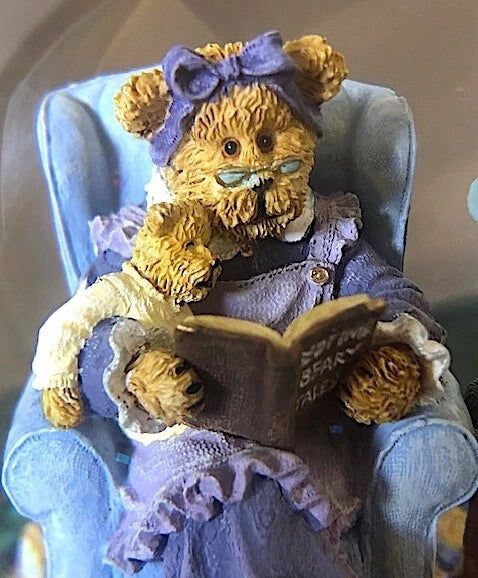 Boyds Waterglobe Bearstone Nanny & Tristan 270621 image 1