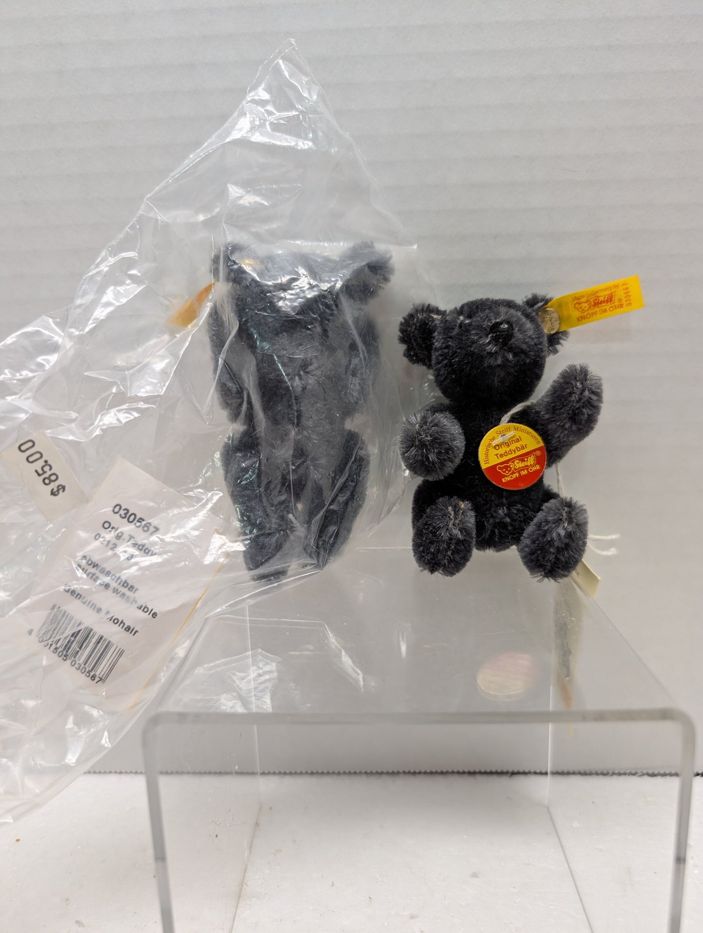 Steiff Charcoal 10cm Fully Jointed Bear 0212/10 image 4