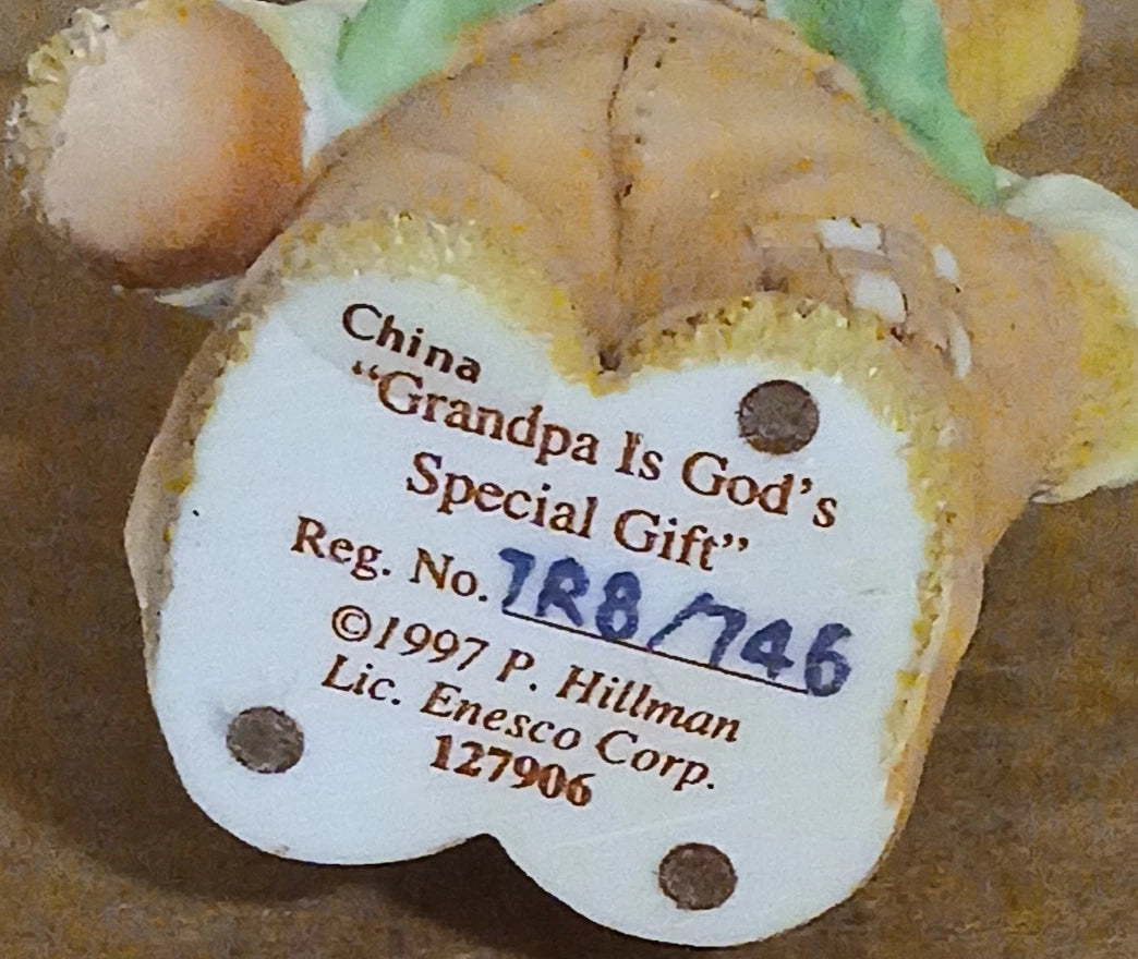 Cherished Teddies Our Cherished Family Grandpa Is God's Special Gift 127906 image 1