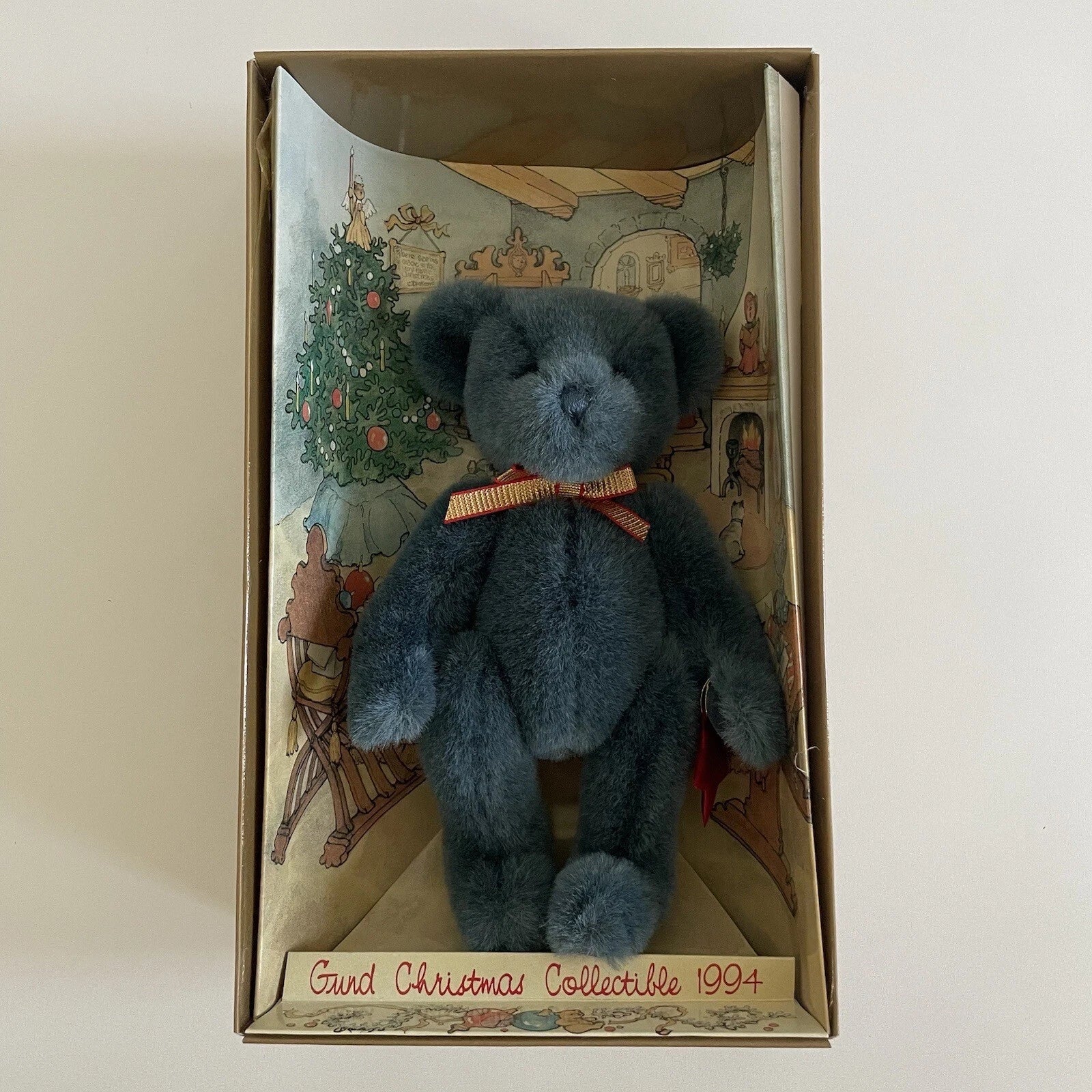 Gund Yulebeary Christmas Boxed Bear 1994 Collector's  Editon 8894 image 0