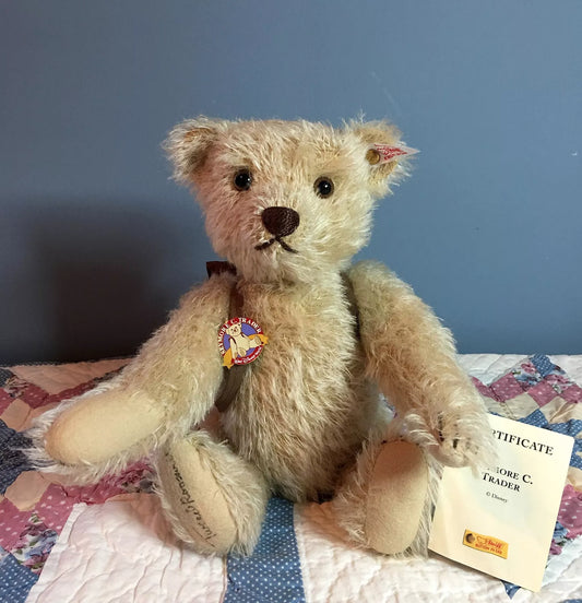Steiff 2001 WDW Event Bear Seymore SeaTrader 680069  LE2000 Gray image 0