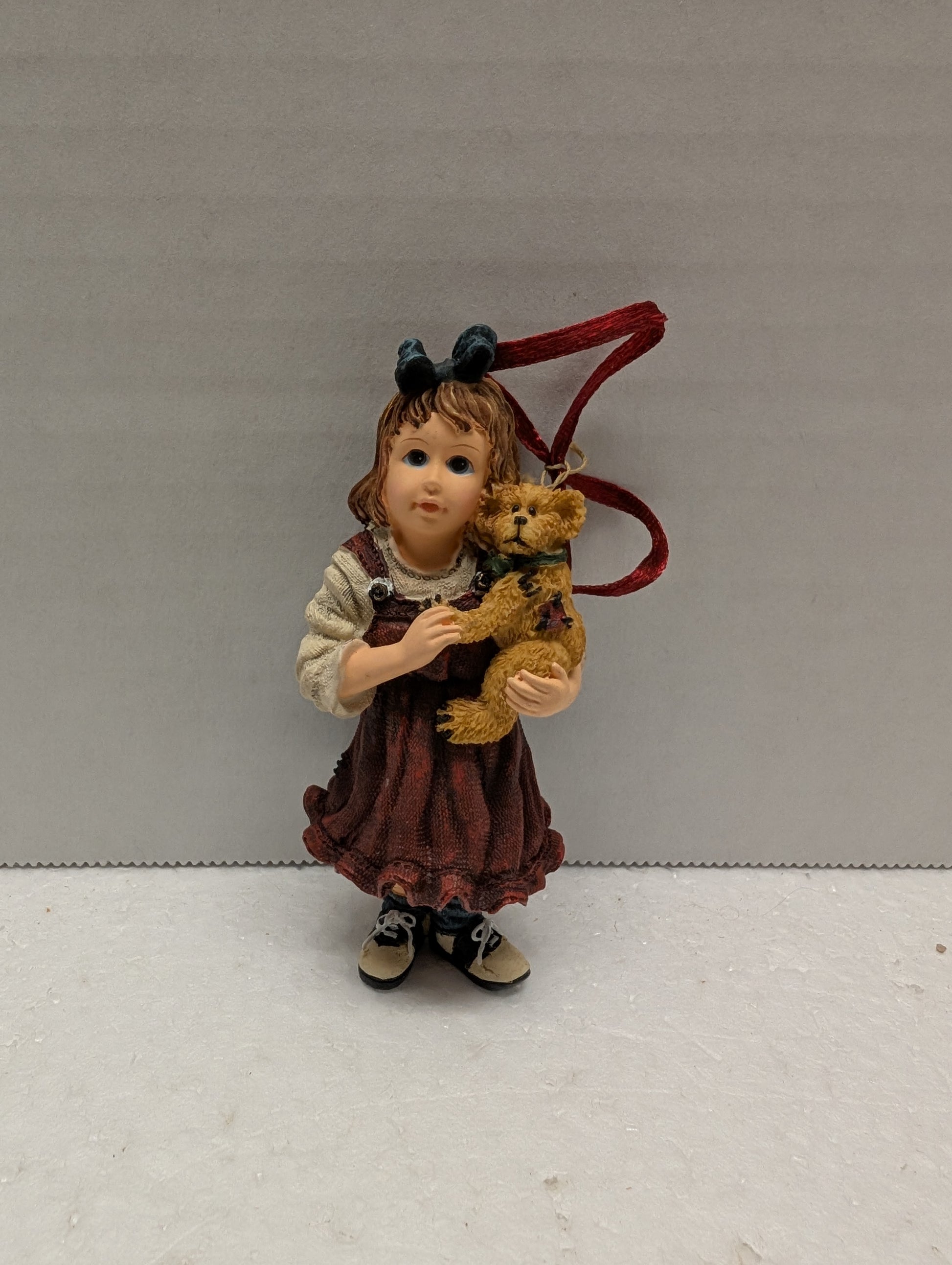 Boyds Dollstone Ornament Samantha with Conner #25861 image 1