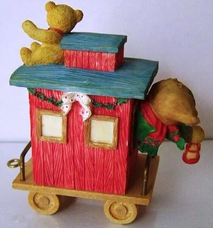 Cherished Teddies Train Car Caboose Casey 219525 image 1