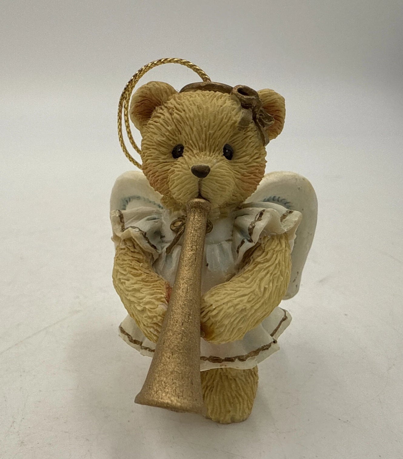 Cherished Teddies Angel With Trumpet image 0