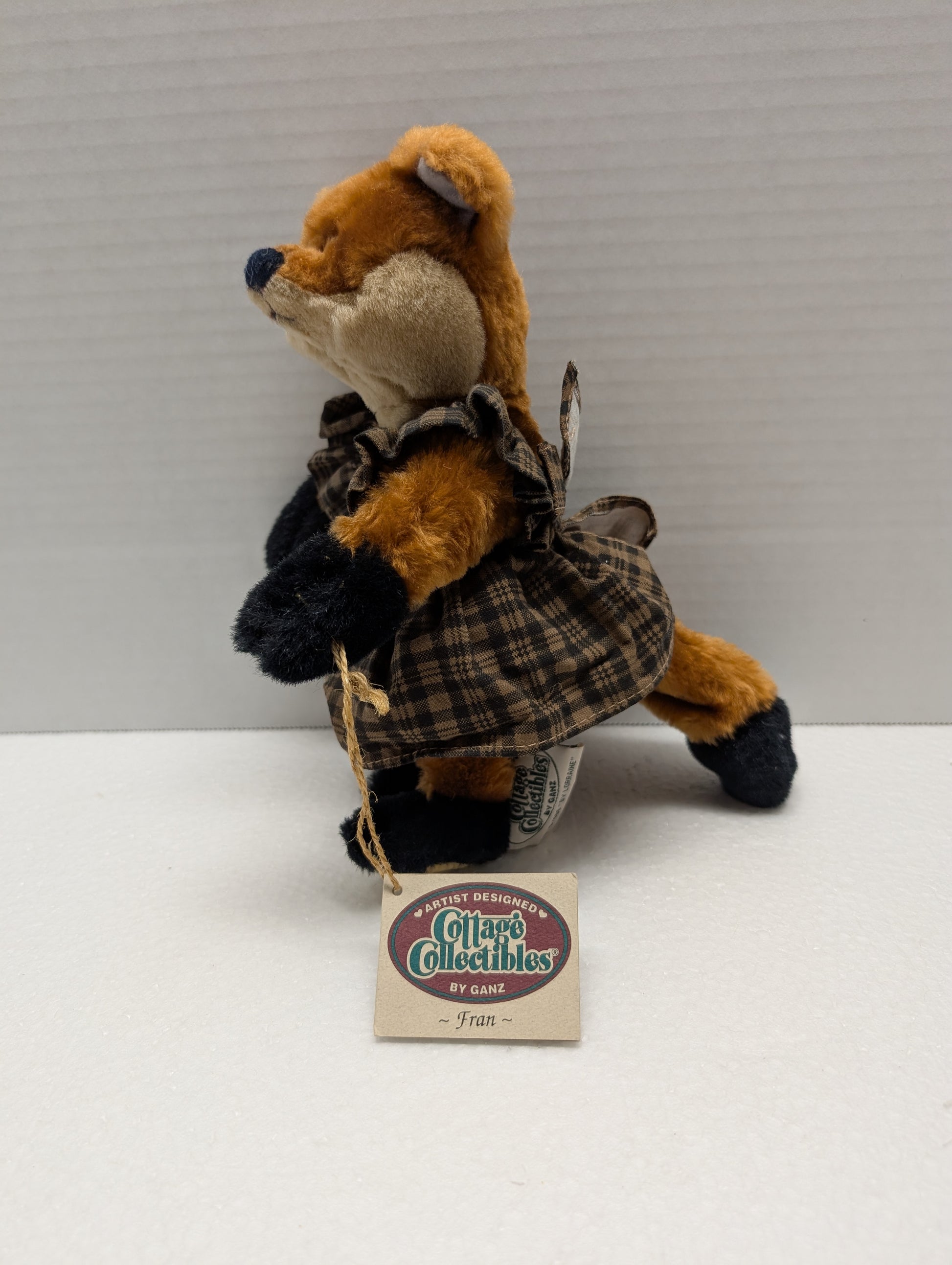 Ganz Cottage Collectibles Fran Fox CC143 9" Designed by Loraine Chien image 1