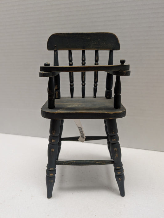 Wooden Miniature High Chair image 0