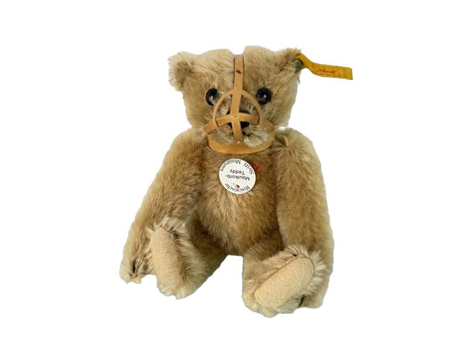 Steiff Miniature Muzzle Bear Beige 16cm 1908 Replica 029196 image 0