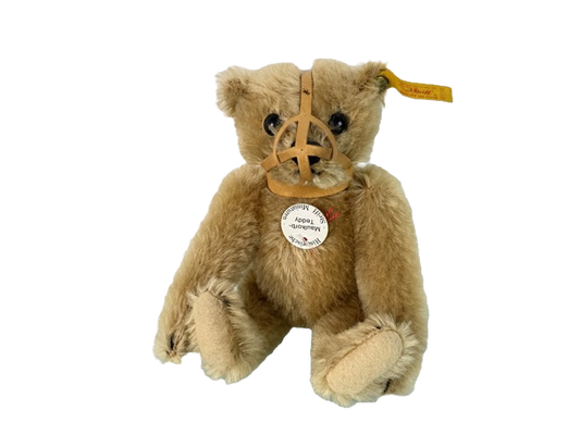 Steiff Miniature Muzzle Bear Beige 16cm 1908 Replica 029196 image 0