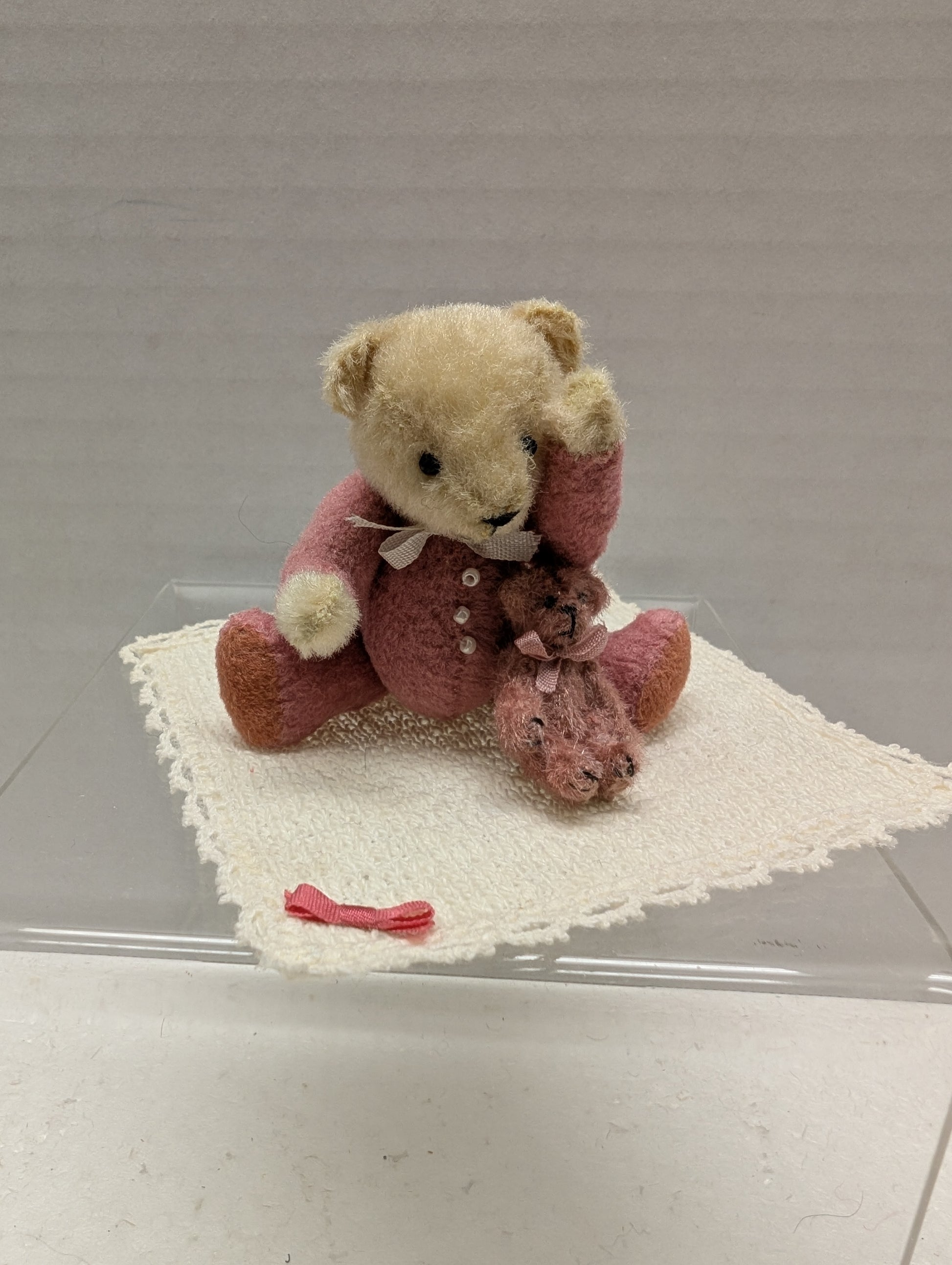 Baby Bear in Pink with little bear by Sylvania of Australia image 11