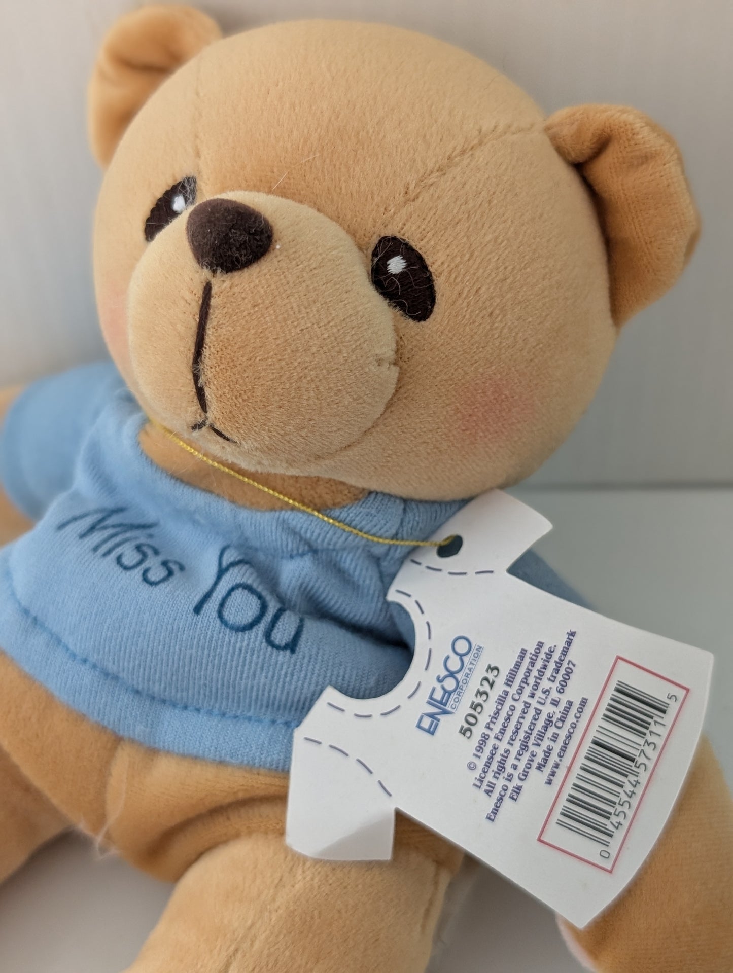 Cherished Teddies Bear Miss You Blue T shirt 505323 image 1