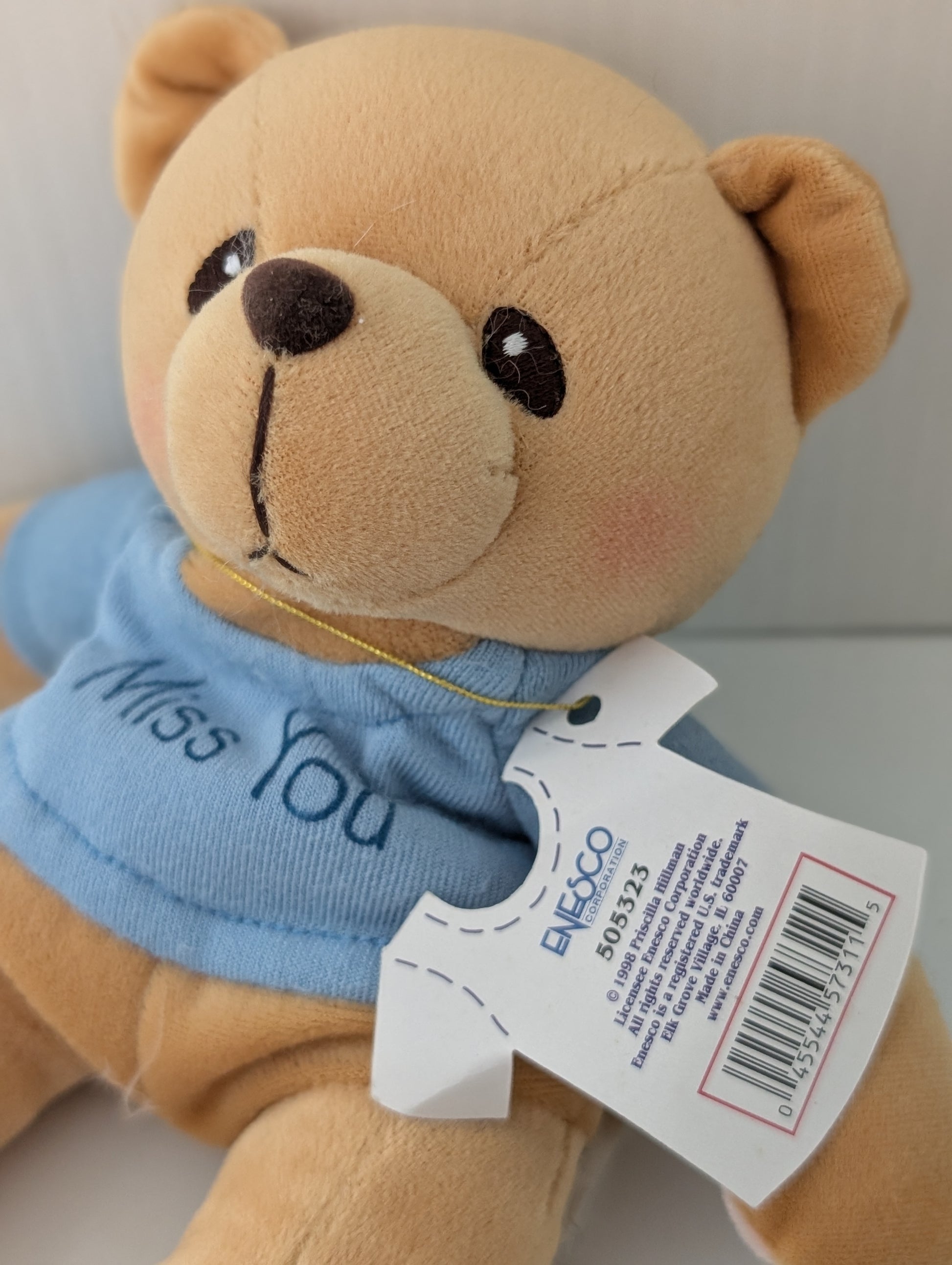 Cherished Teddies Bear Miss You Blue T shirt 505323 image 1