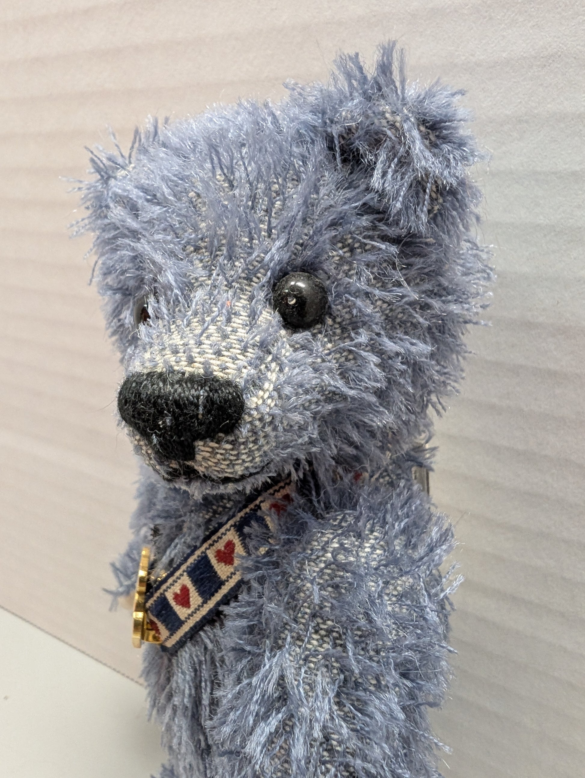 Artist Nostalgic Bear Blue Boy 7" by Sue and Randall Foskey image 4