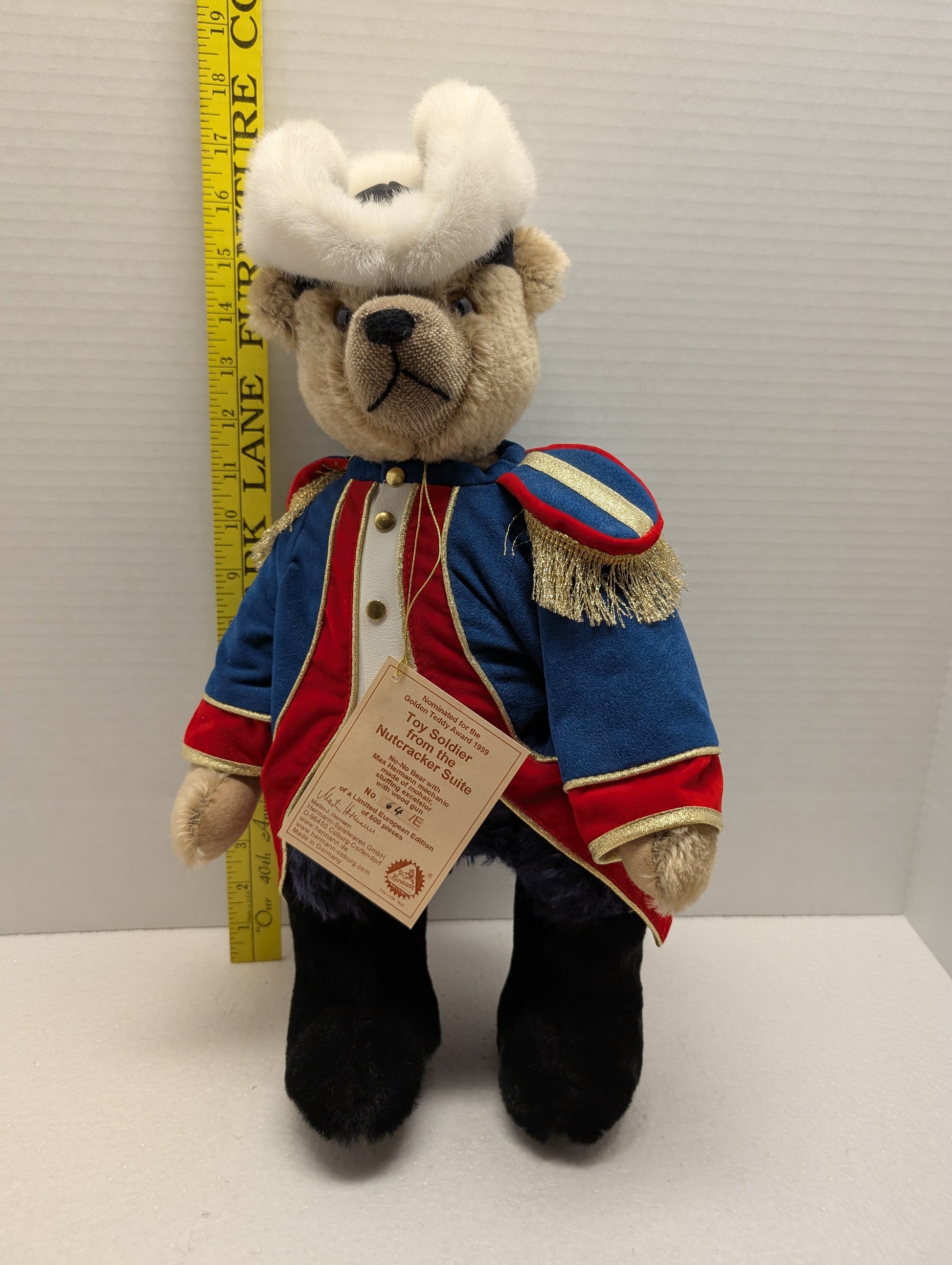 Hermann Toy Soldier from Nutcracker European Edition w/No No mechanism image 9