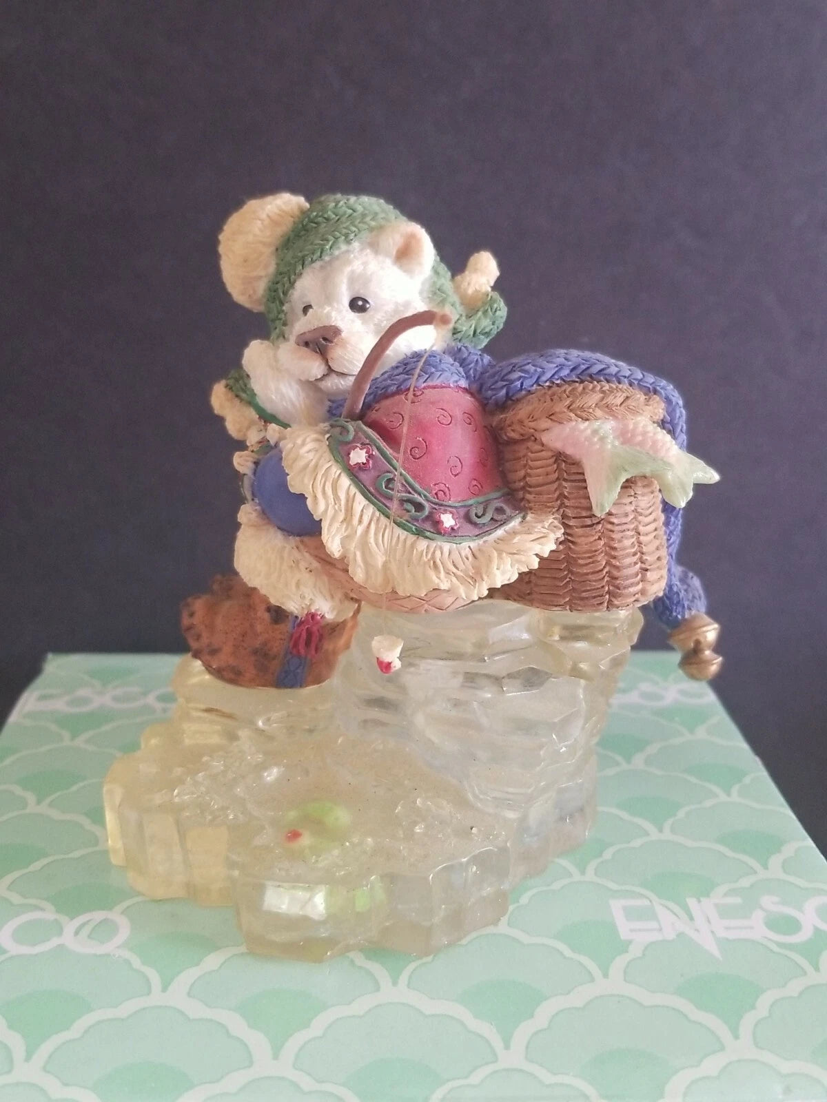 Enesco Polar Kins Resin Figurine Dreams Do Come True 151793 image 1