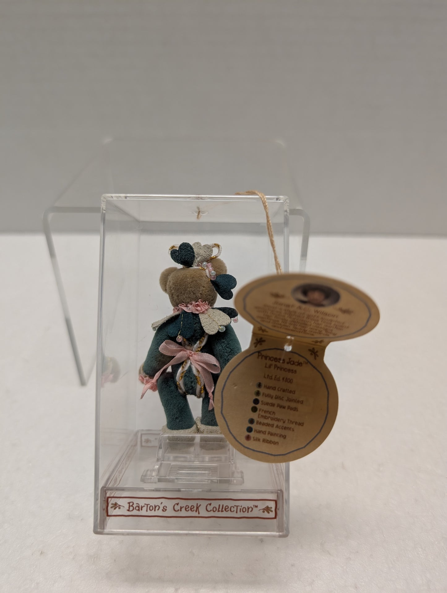 Gund Barton's Creek  Mini Princess Jade Bear by Janet Wilson 85013 image 2