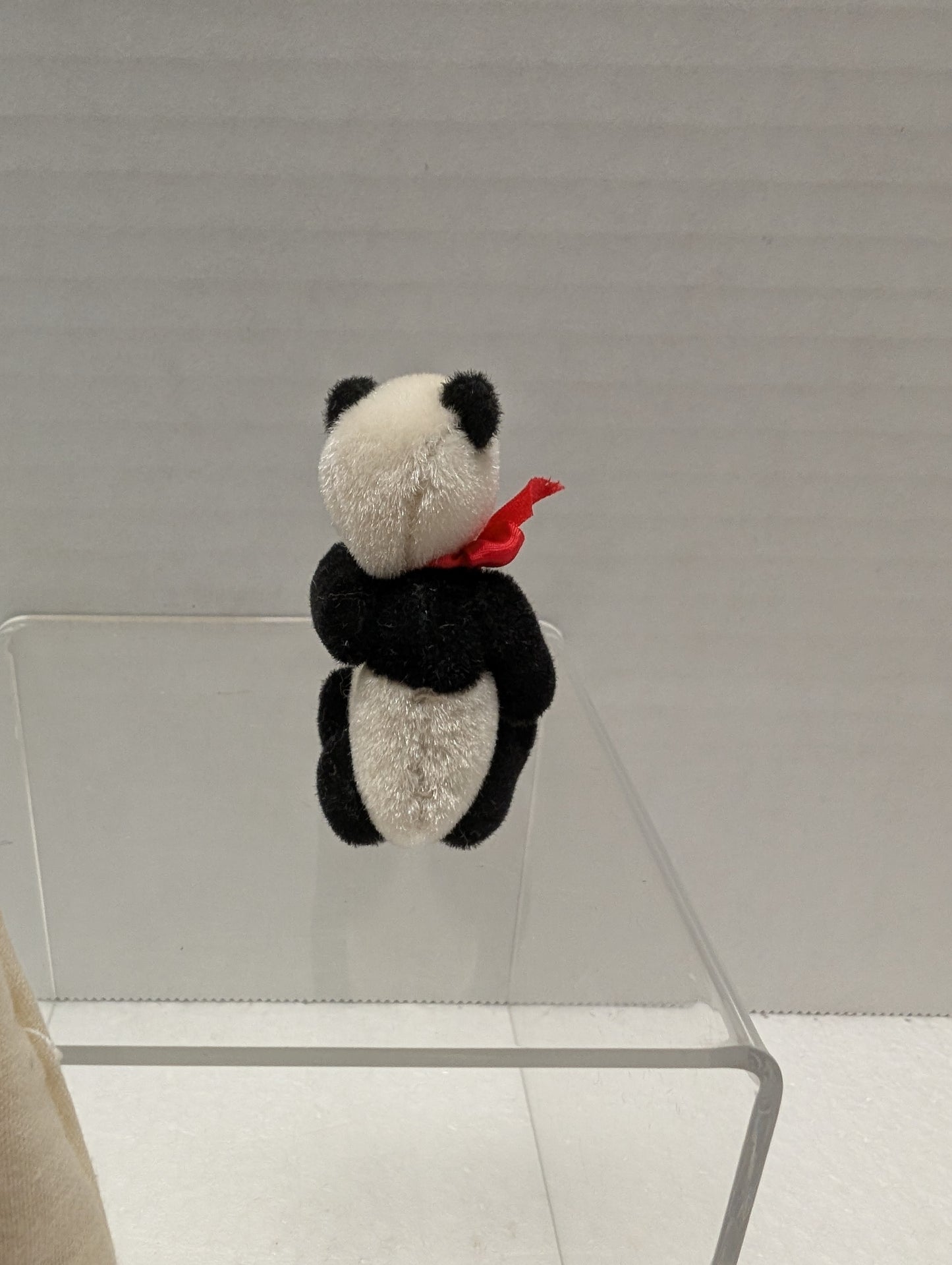 Ganz Cottage Miniatures Mandy Panda 3" CC7213 Red Ribbon and heart image 7