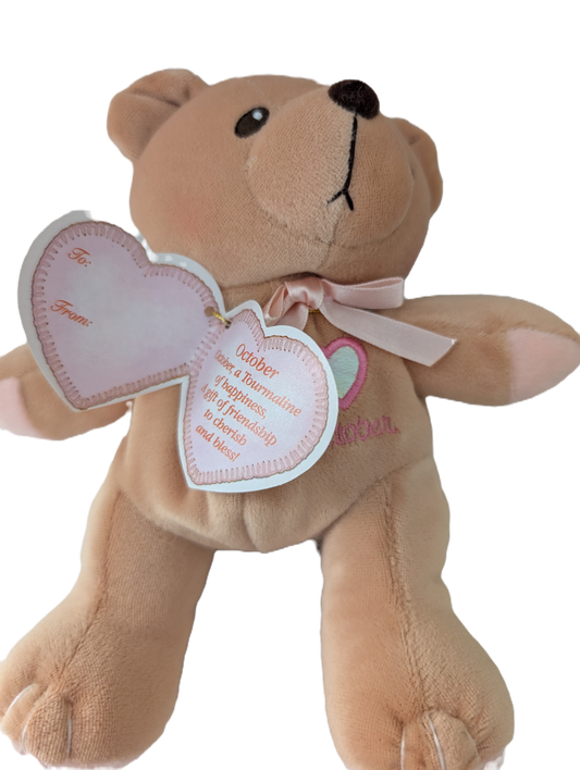 Cherished Teddies Bear of the Month October 556750 Rose image 0