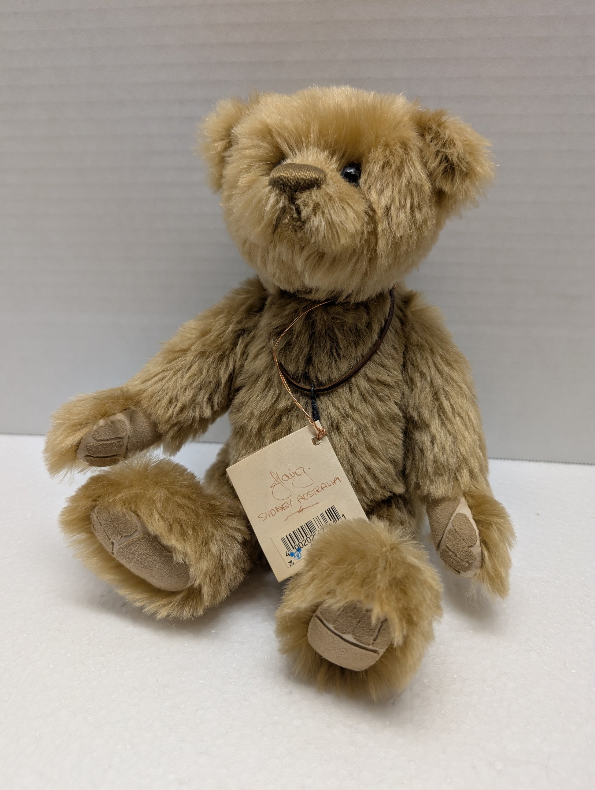Artist Jennifer Laing  of Totally Bear  Handmade 12" Sidney image 5