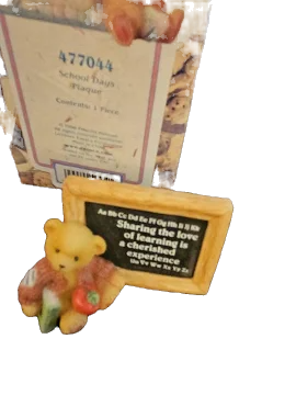 Cherished� Teddies�477044 School Plaque Days 1998 image 1