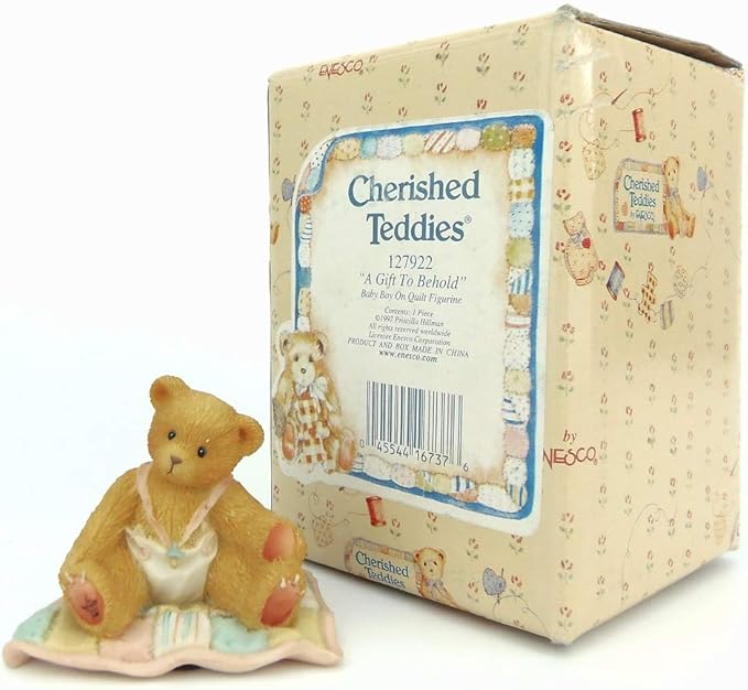 Cherished Teddies Baby BOY a Gift to Behold 127922 image 1