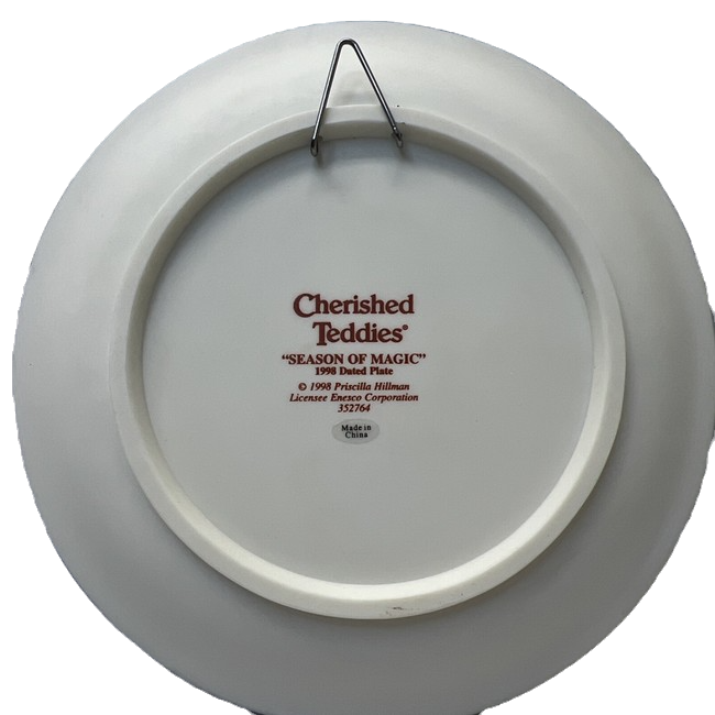 Cherished Teddies The Season of Magic Plate 352764 image 2