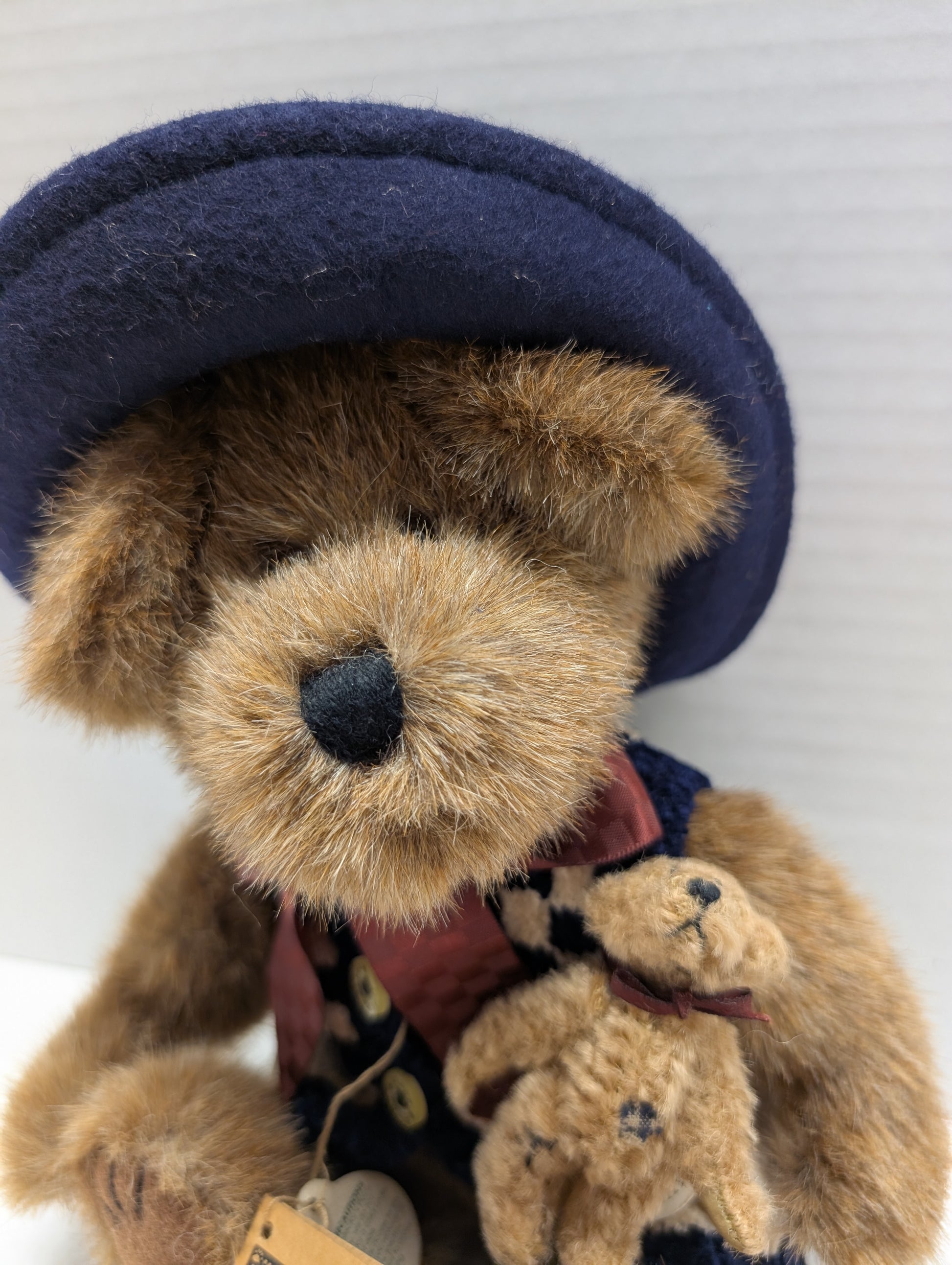 Boyds Plush Club Bear Catherine with Little Scruff 02000-51 image 1