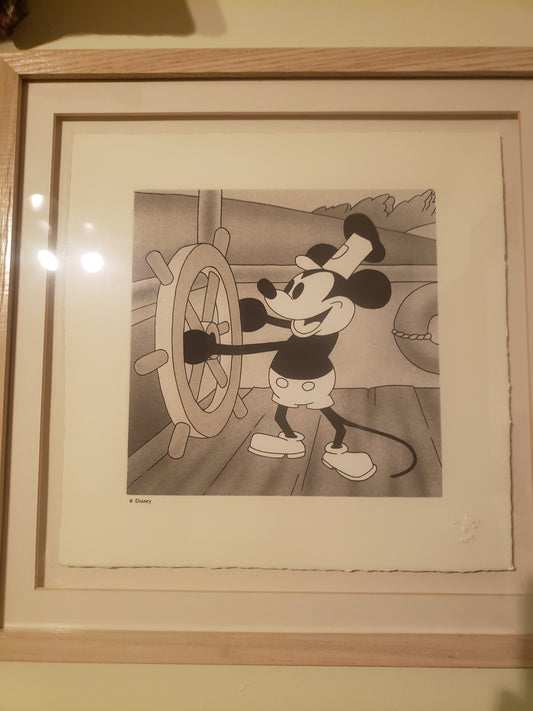 Disney Treasures Serigraph Steamboat Willie 33586 image 0