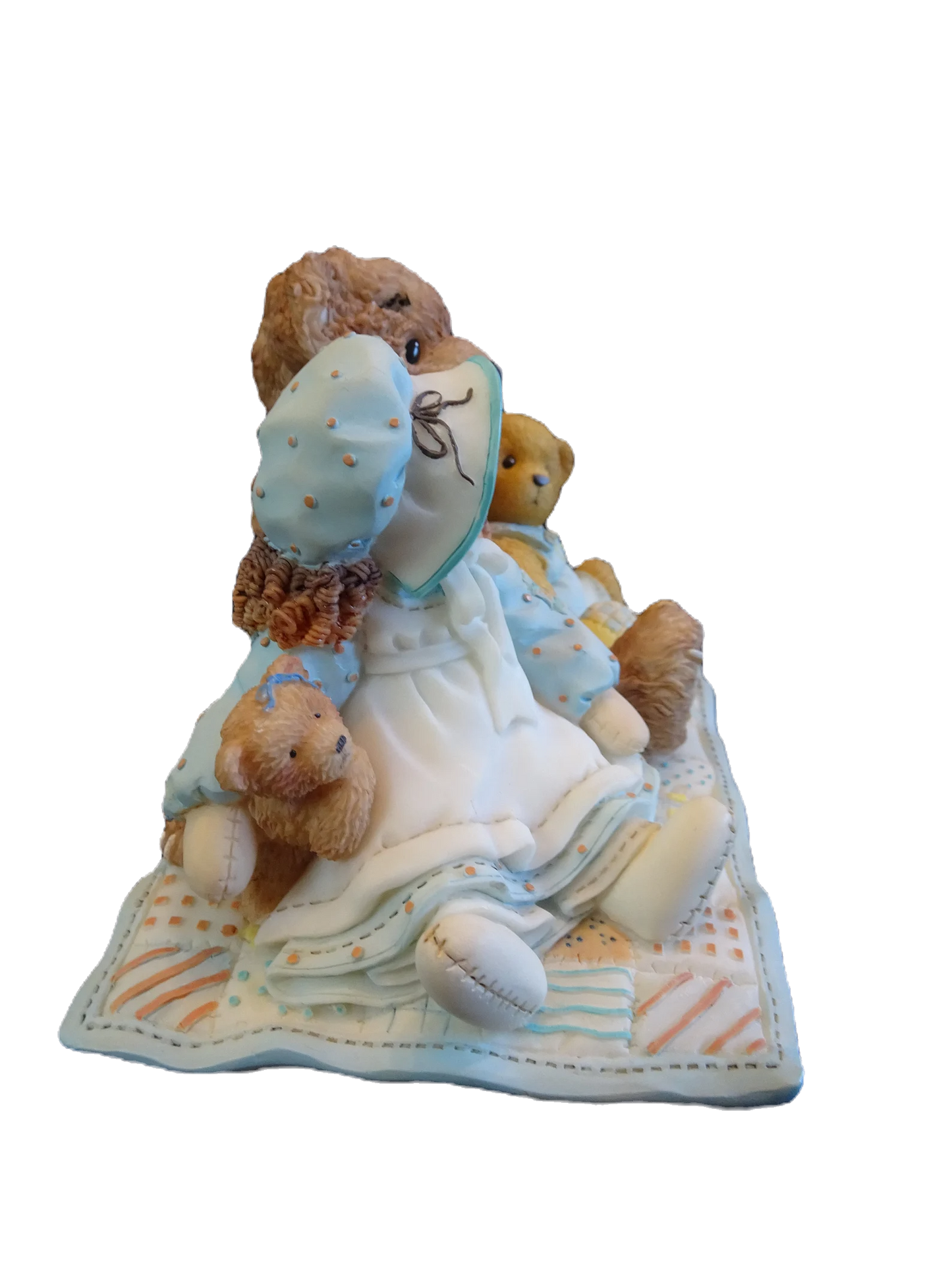 Cherished Teddies Elmer & Friends Friends Are The Thread Holds  Life Together image 1