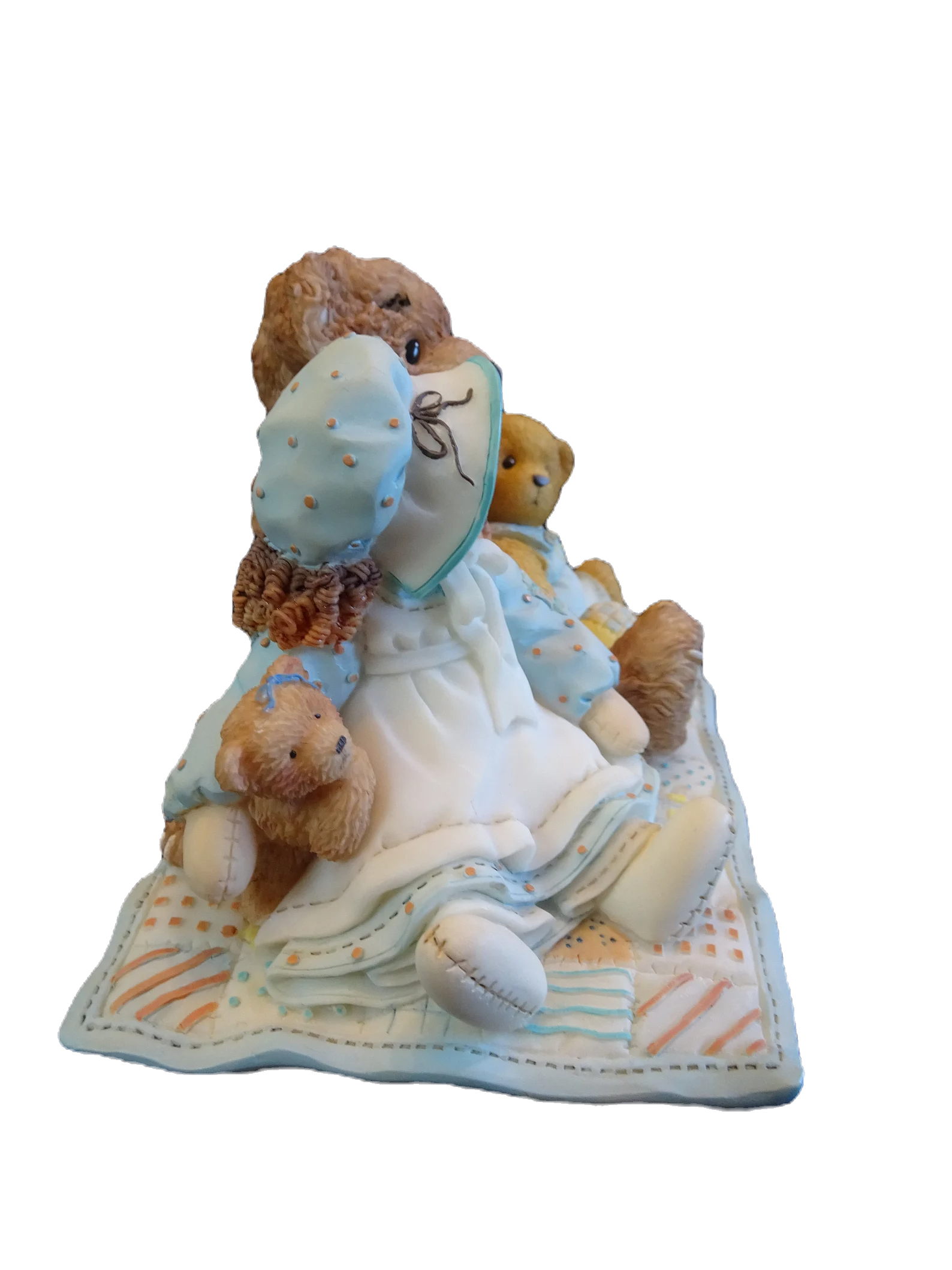 Cherished Teddies Elmer & Friends Friends Are The Thread Holds  Life Together image 1