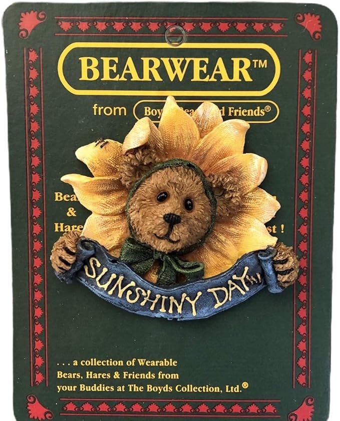 Boyds Pin Bearwear Posey B Goodcheer Lookin' Up 26154 image 0