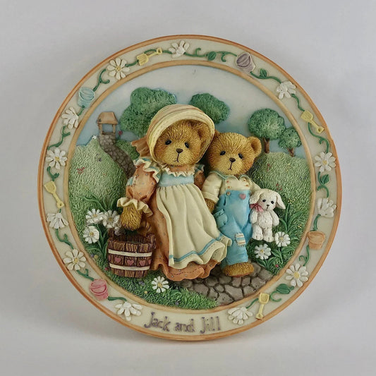 Cherished Teddies Jack And Jill Collector Plate 114901 image 0