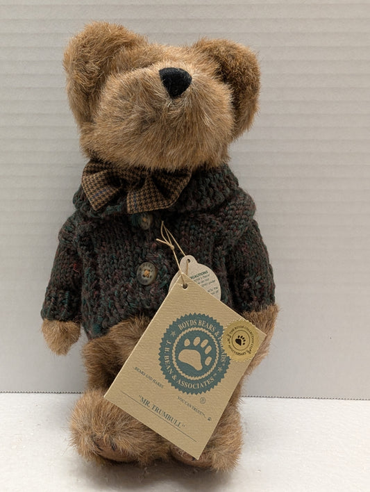 Boyds Bear Plush Mr Trumball #918330 image 0