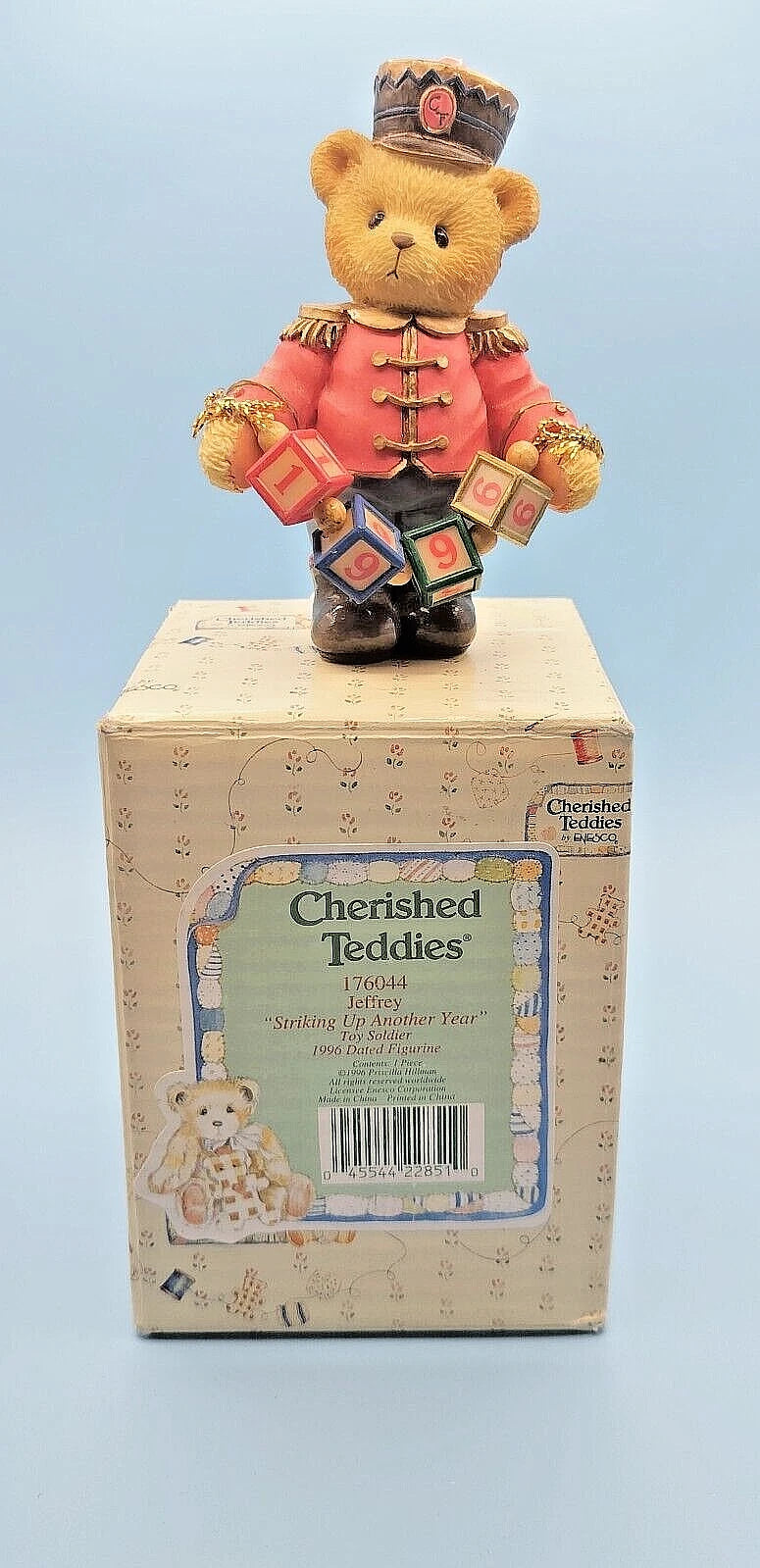 Cherished Teddies Christmas Jeffrey Striking Up Another Year 176044 image 2