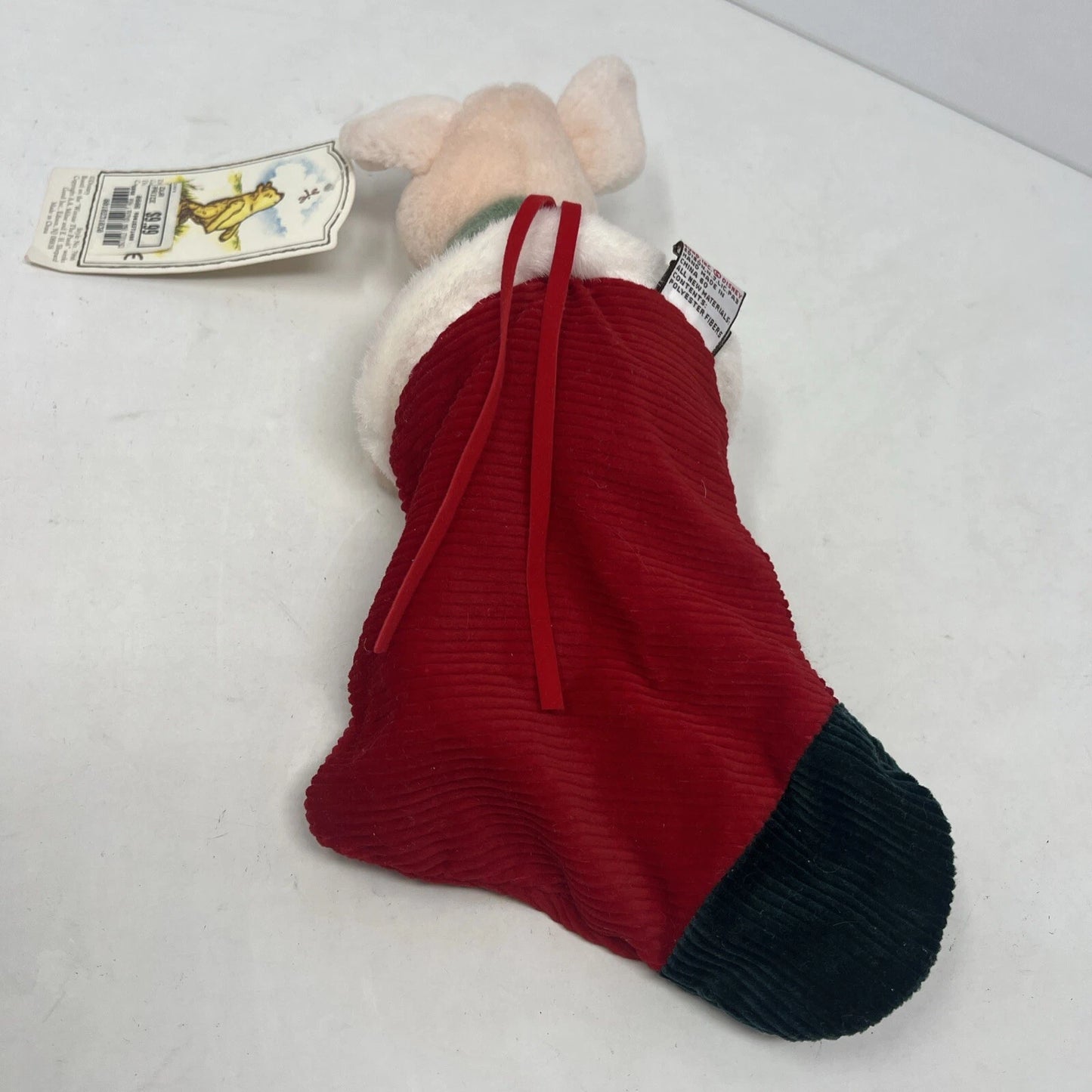 Gund Christmas Plush Piglet in Stocking 7966 image 2