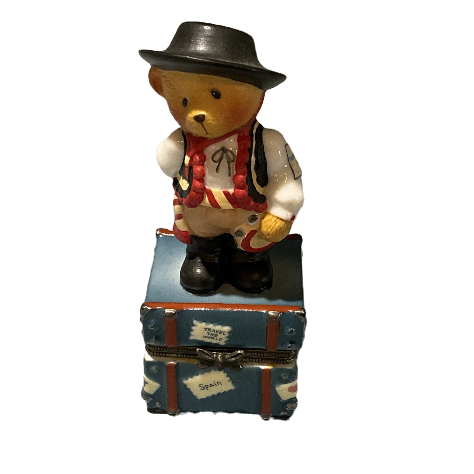 Cherished Teddies�Porcelain Hinged Box�Spain� 441147 image 0