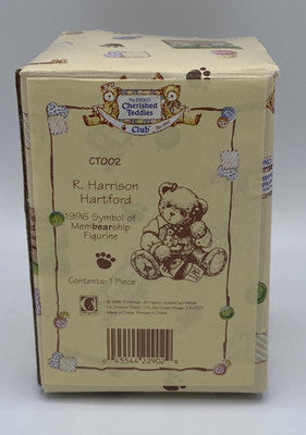 Cherished Teddies R. Harrison Hartford Symbol of Membership CT002 & Pin CRT124 image 2