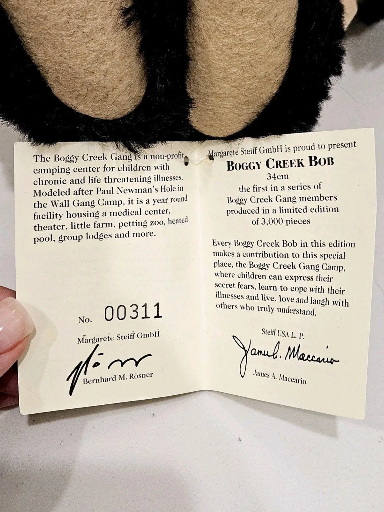 Steiff Boggy Creek Bear image 5