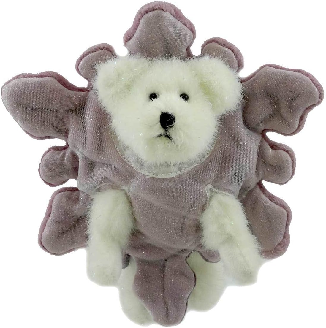 Boyds Bear Plush Sparkle Crystalfrost Lavendar Snowflake   904455 image 0