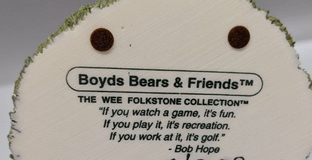 Boyds Wee Folkstone FERGUS BOGEY MACDIVOT 36401 Golf image 1