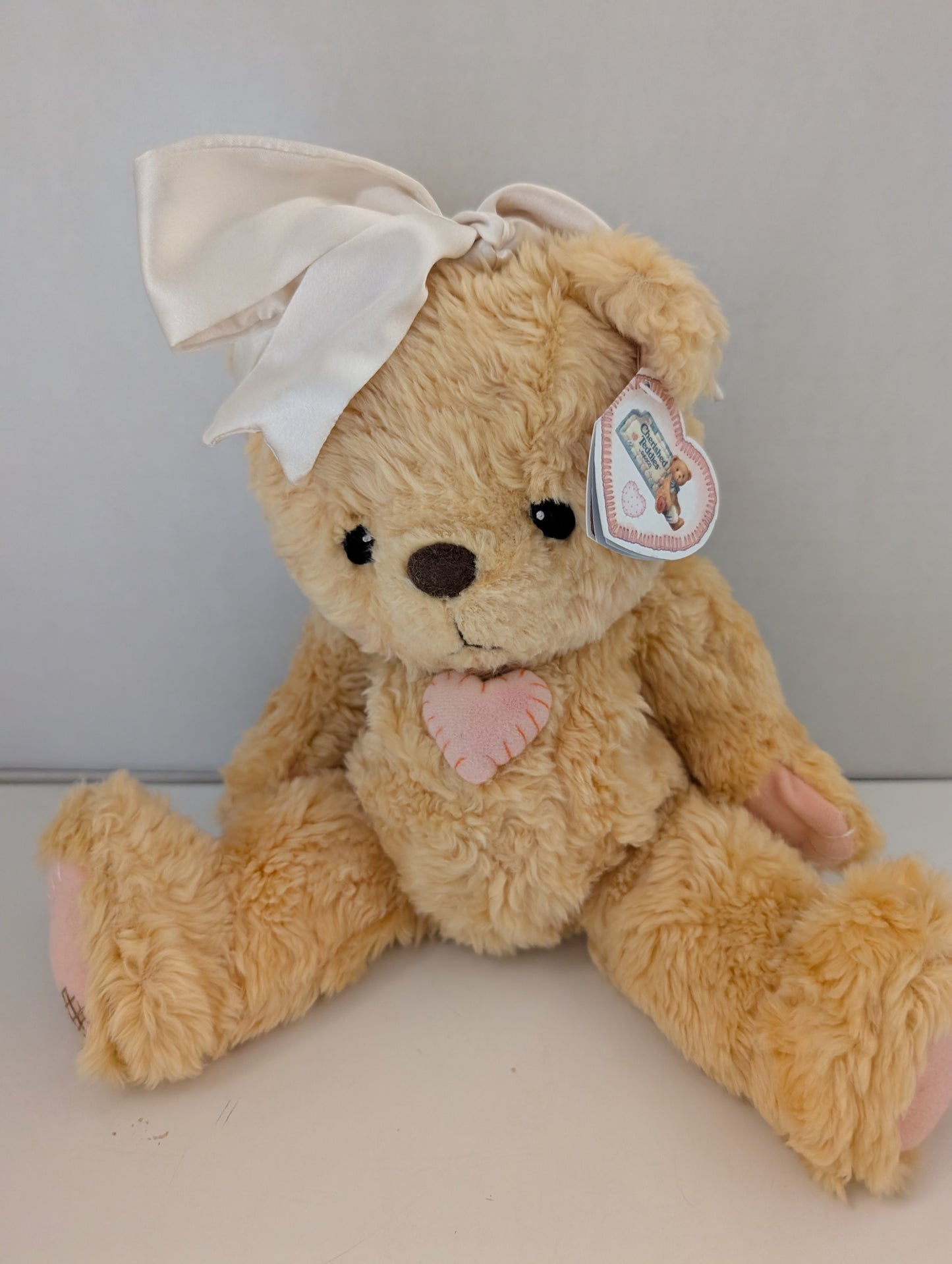 Cherished Teddies Bear Sisters Bears 549967 Blonde White image 7