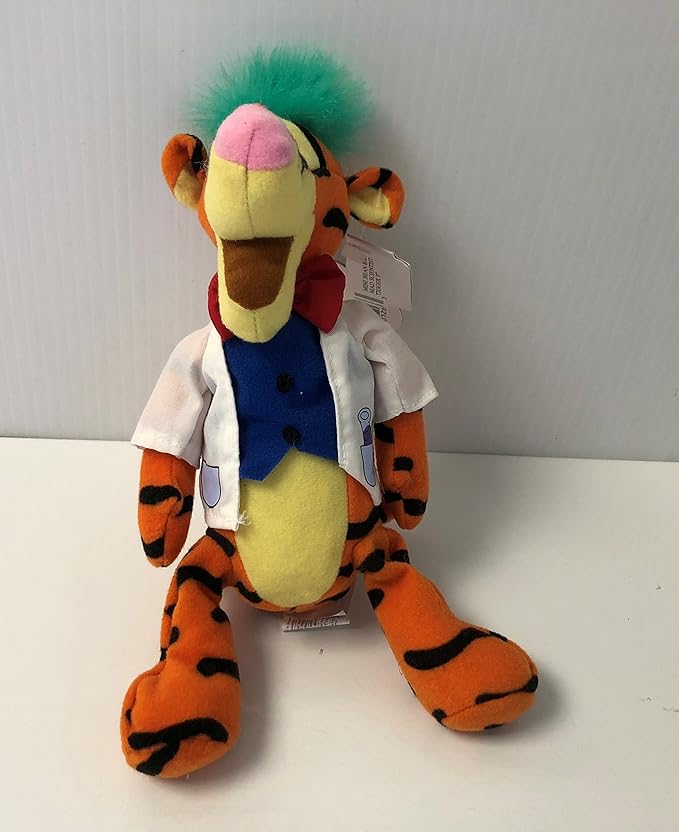 Disney Bean Bag Mini Mad Scientist Tigger 9 Plush by Disney 2307000126 image 4