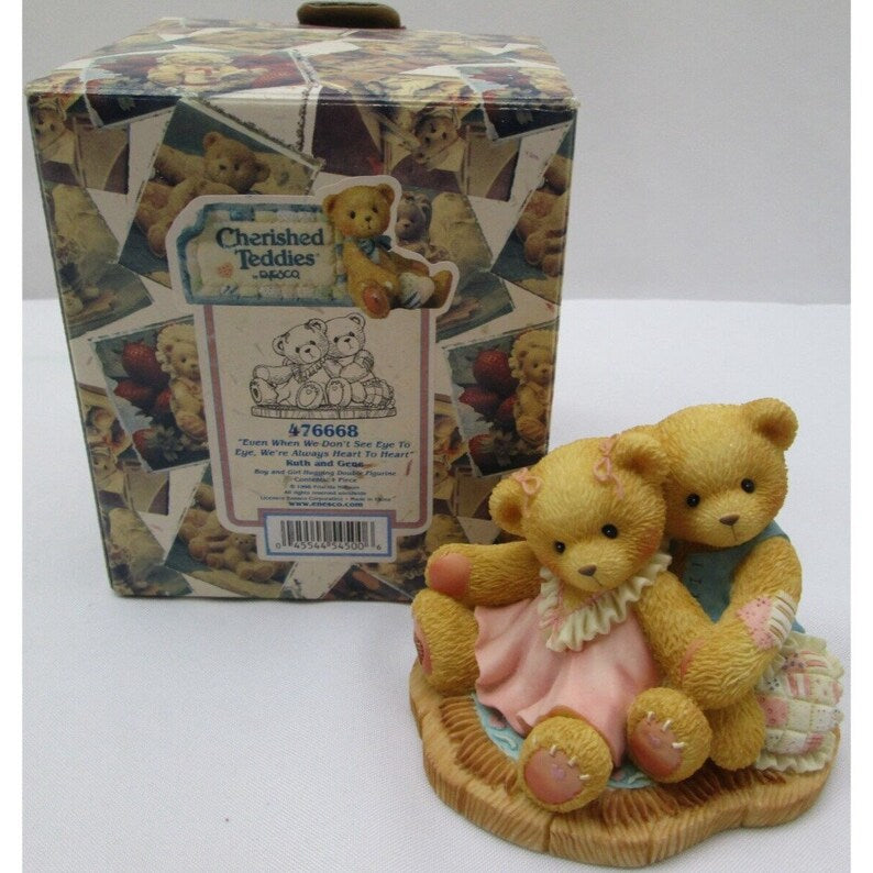 Cherished Teddies 1998 Ruth And Gene # 476668 image 2