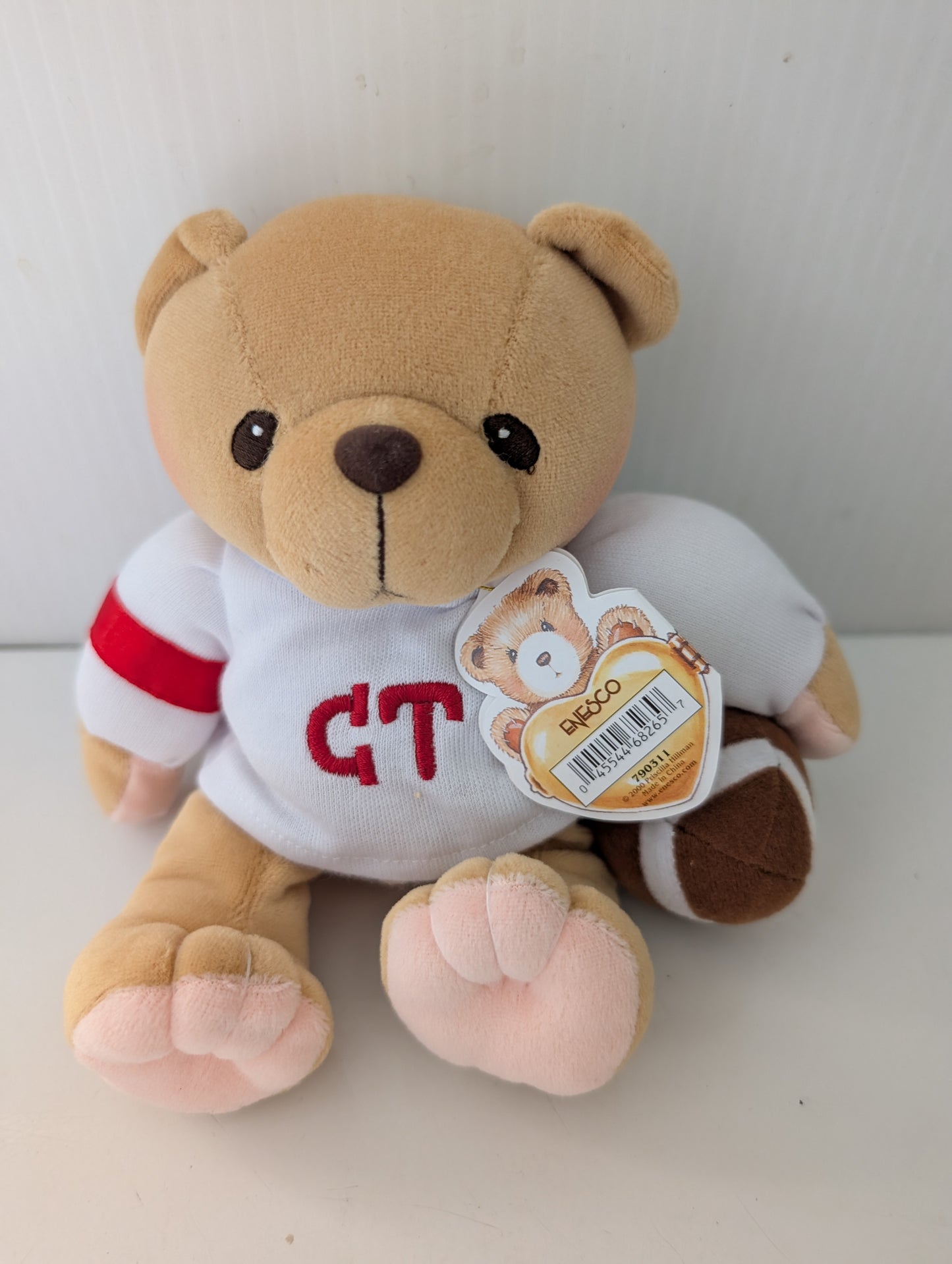 Cherished Teddies Bear Sports Plush Football 790311 image 1