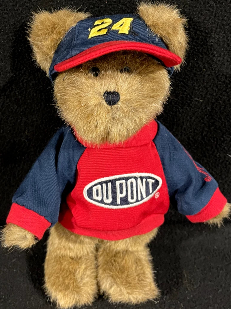 Boyds Bear Plush  Jeff Gordon #24 sweatshirt & cap  919402 image 9